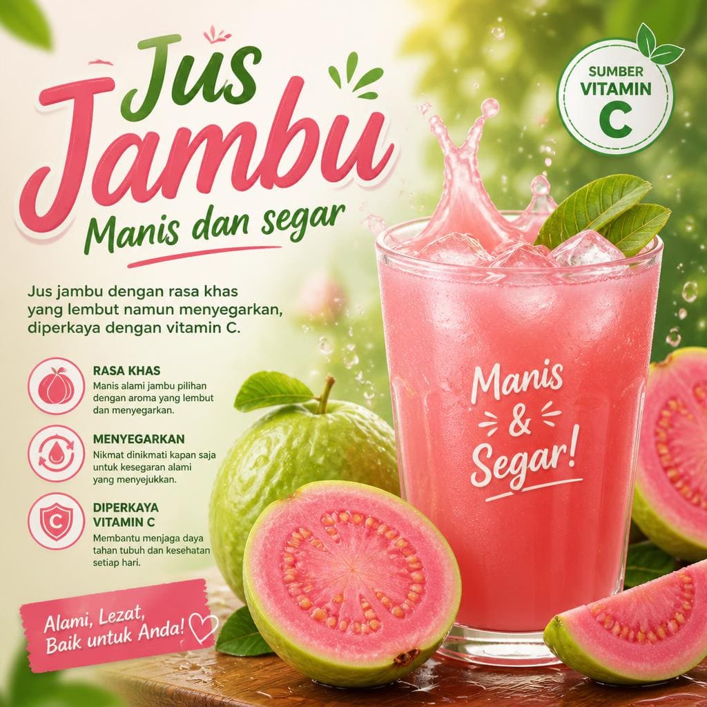 Jus Jambu di RM Bumi Aki